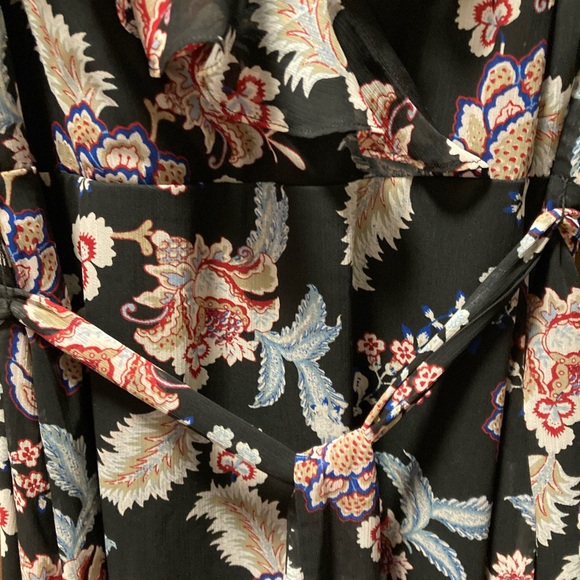 Ralph Lauren Black floral summer dress NWOT - Picture 4 of 9